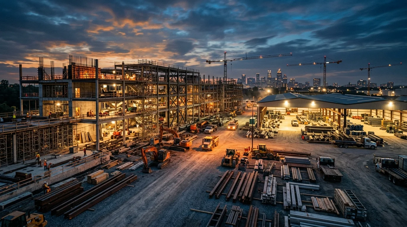 Burj Buildings Material Warehouse CTA