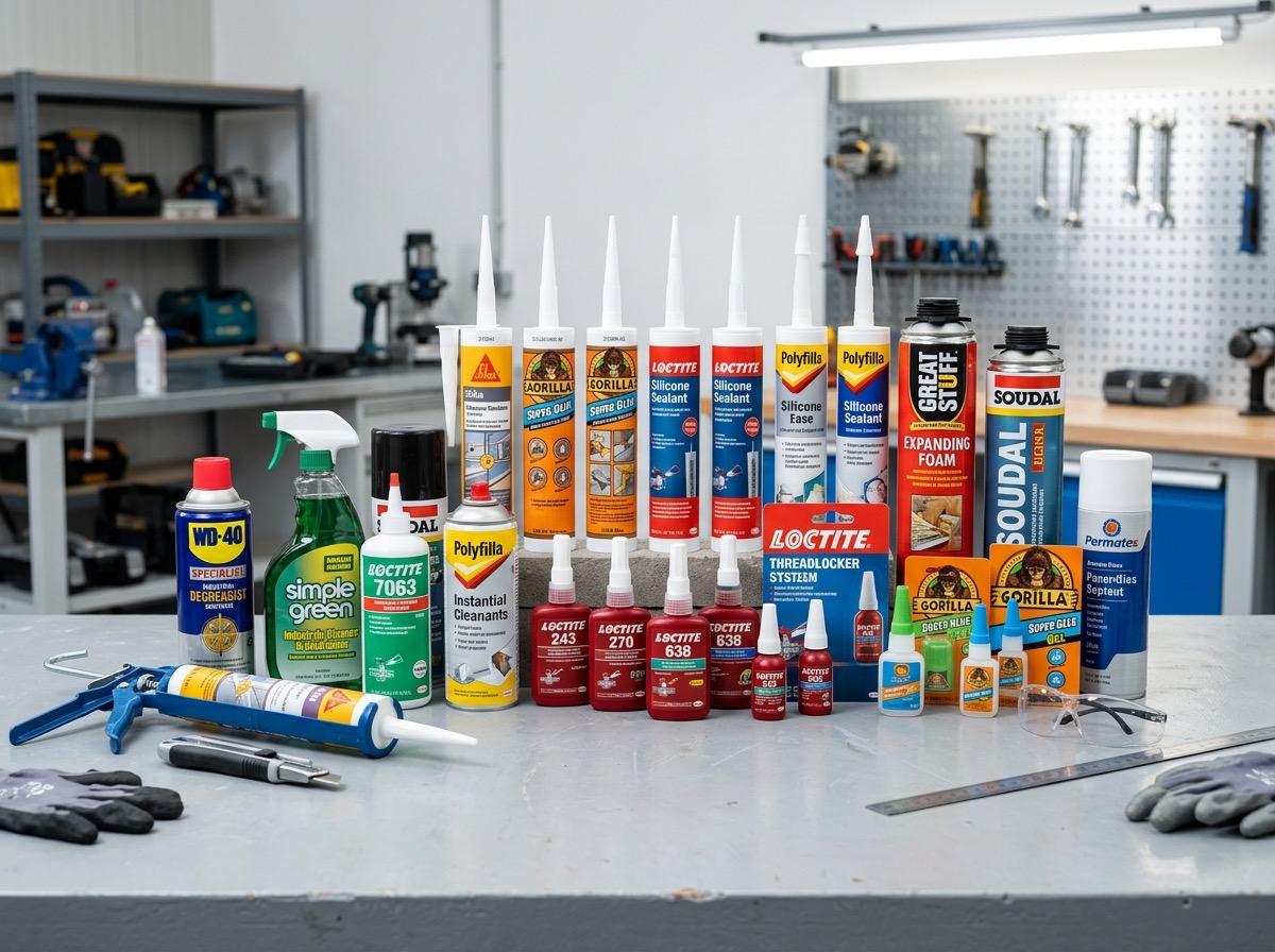 Glue, Adhesives & Chemicals
